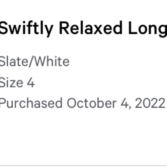 Brand new relaxed fit lululemon long sleeve - size 4 - Picture 6 of 6